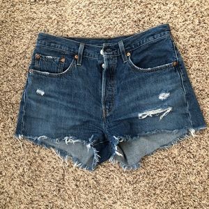 501 Levi’s High Rise Shorts